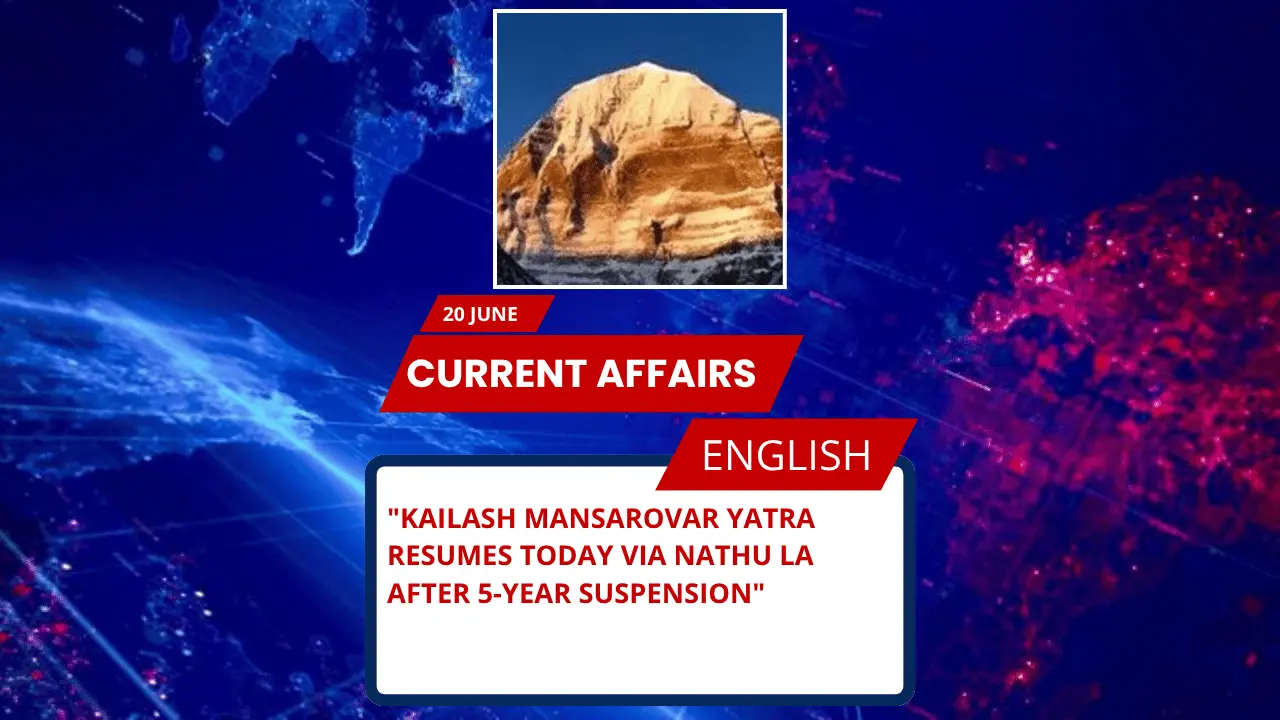 Kailash Mansarovar Yatra Resumes Today via Nathu La after 5-Year Suspension